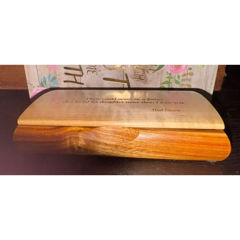 Curly Mapke Bocote Small‎ Wooden Box